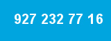 927 232 77 16 927 232 77 16